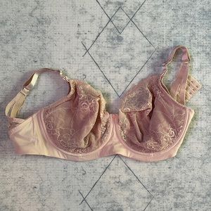 Hotmilk Temptation Flexiwire Nursing Bra in Powder- US 32K, UK 32H